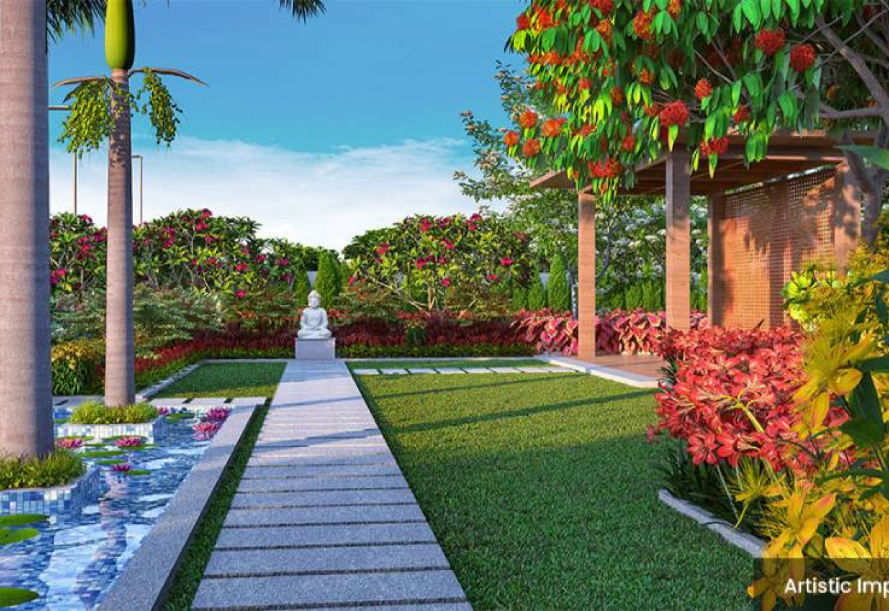 Garden-Adarsh-Euphoria-Plots Sarjapur Road Bangalore