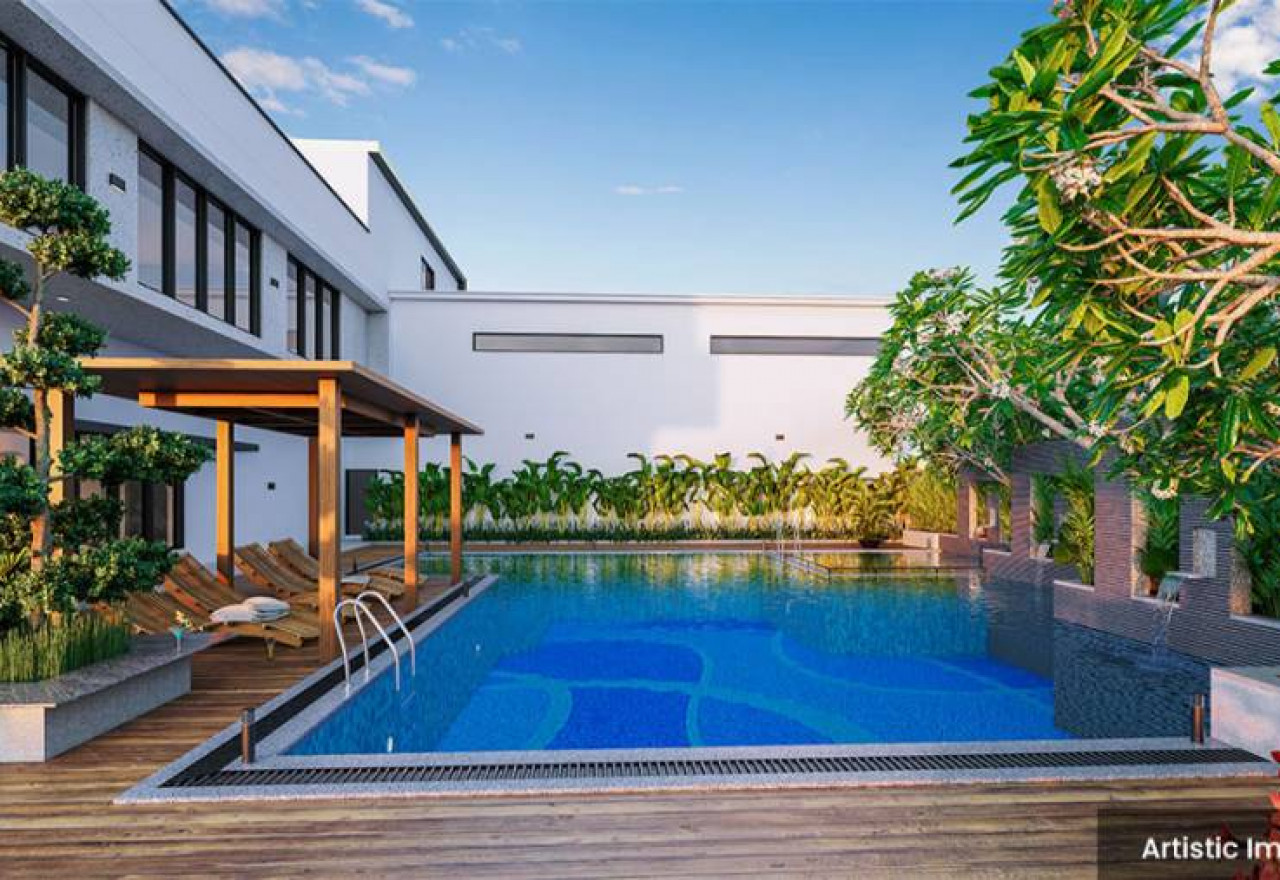 Swimming Pool-Adarsh-Euphoria-Plots Sarjapur Road Bangalore