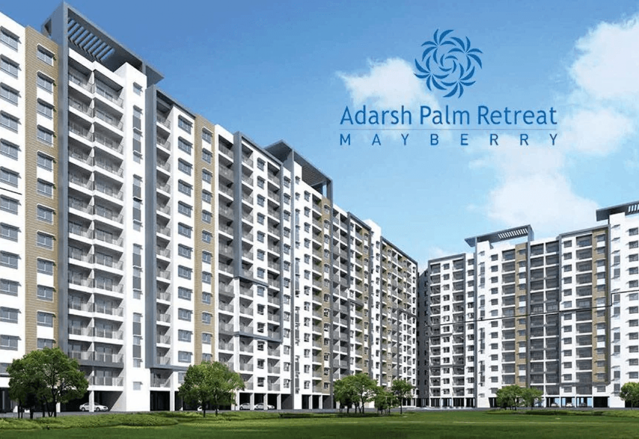 Banner -Adarsh Palm Retreat Mayberry -Bellandur, Bangalore