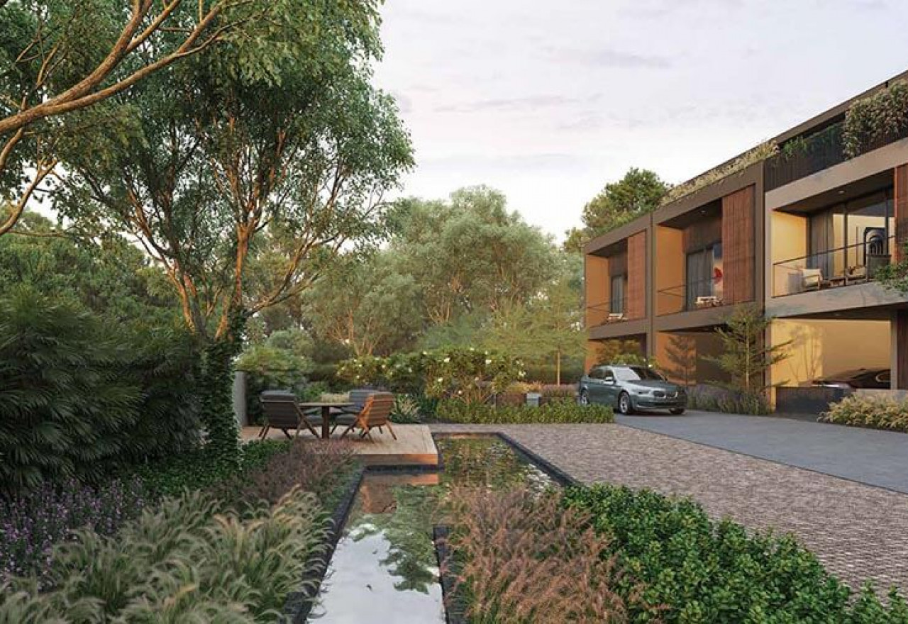 Lawn View Arvind-Forest-Trails-Villas-Sarjapur-Bangalore 