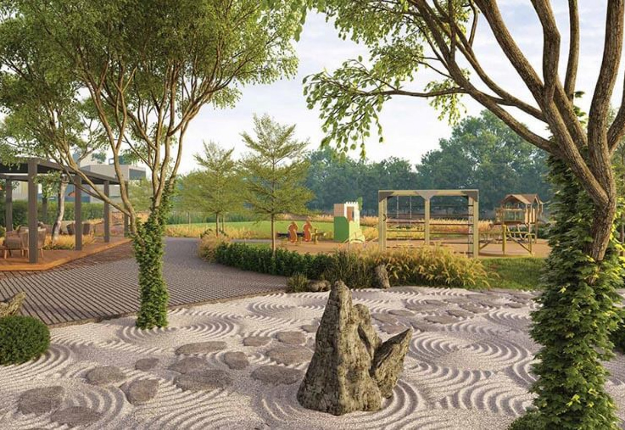 Rock-Garden-Arvind-Forest-Trails-Villas-Sarjapur-Bangalore 