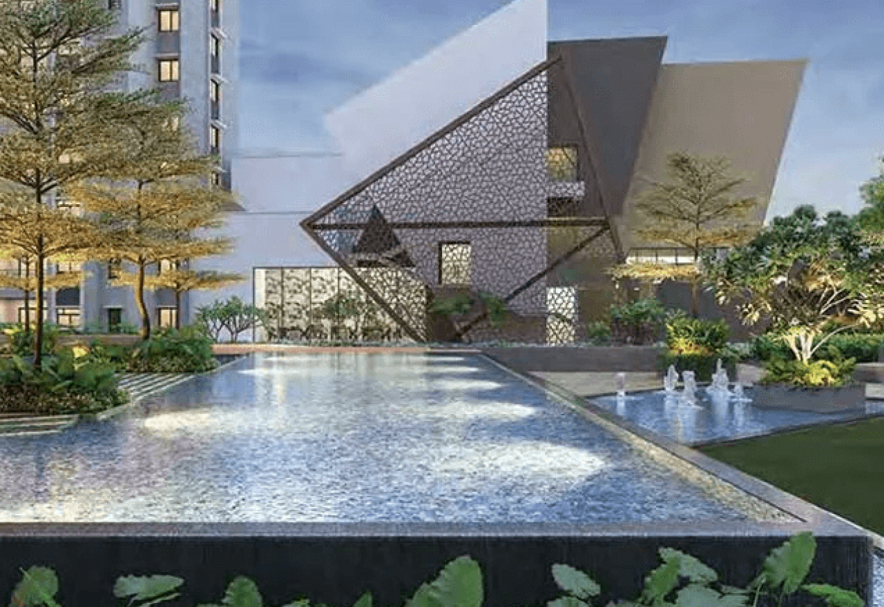 -Pool view-Brigade Calista Budigere Cross, Bangalore East