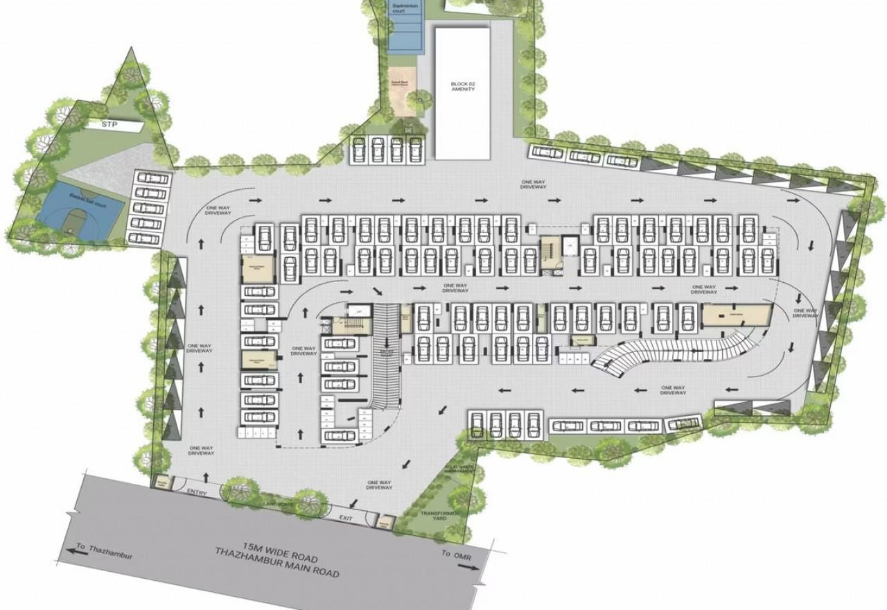 Master Plan DRA Harmony Thalambur, Chennai South