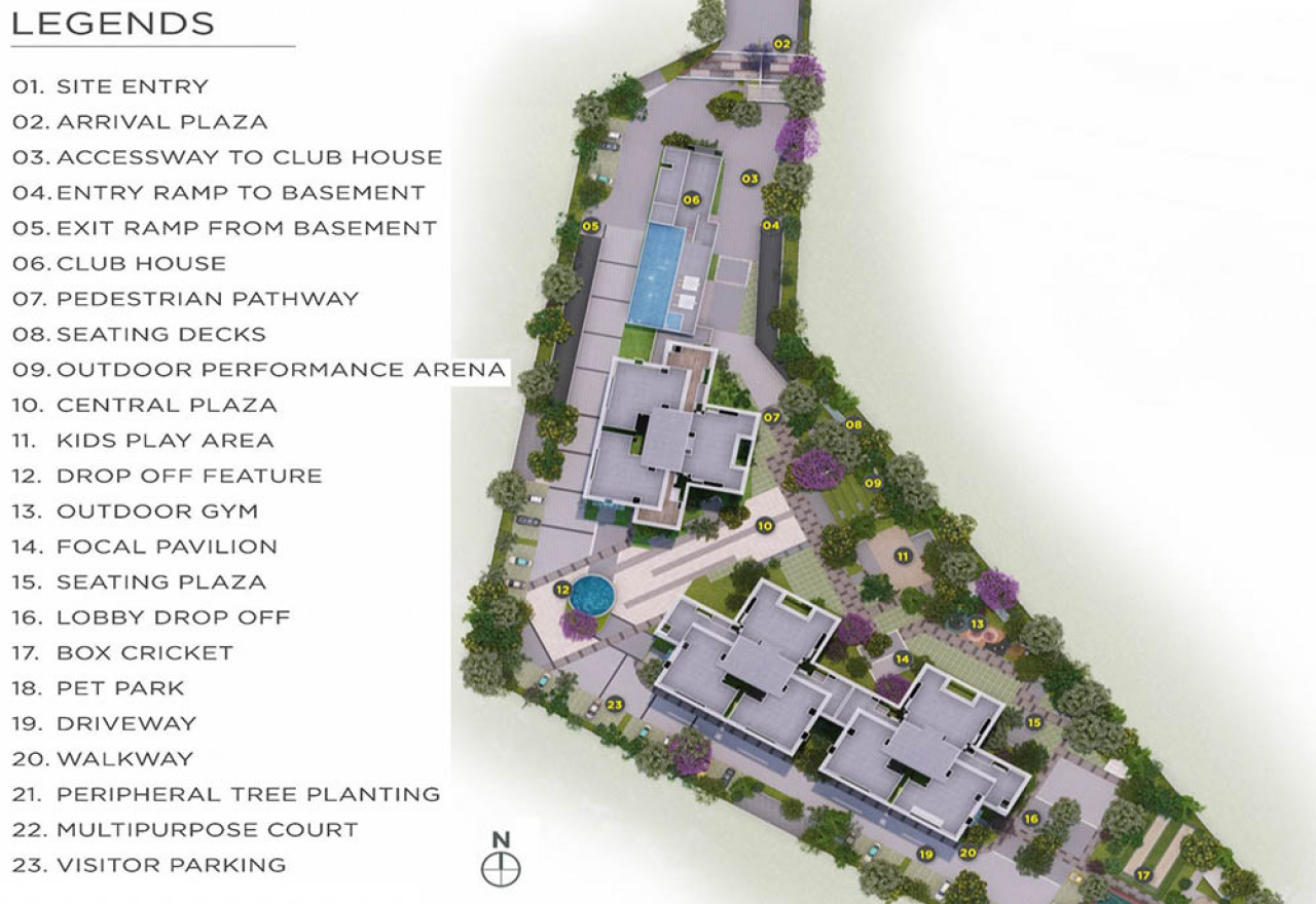 Master-Plan-Embassy-East-Avenue-Embassy-Whitefield Bangalore