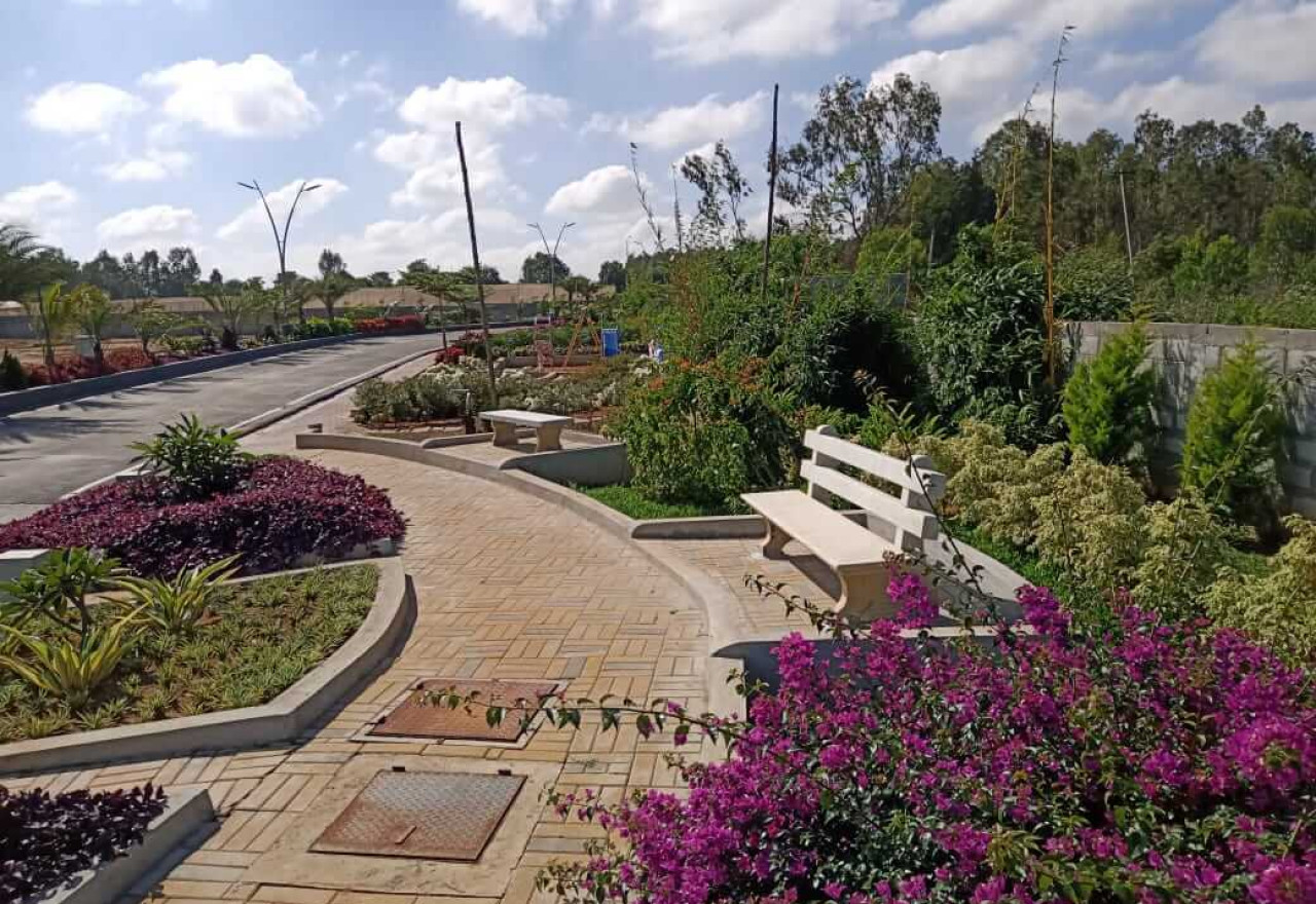 Garden Area-Classic-Featherlite-The-Sanctuary-Plots Sarjapur Banglore