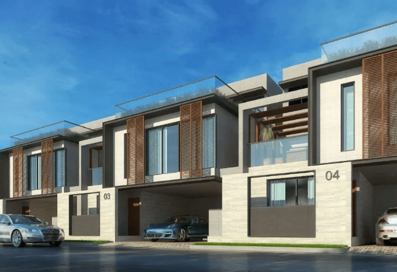 Front View-MJR-Divine-Meadows-Villas-Sarjapur-Banglore