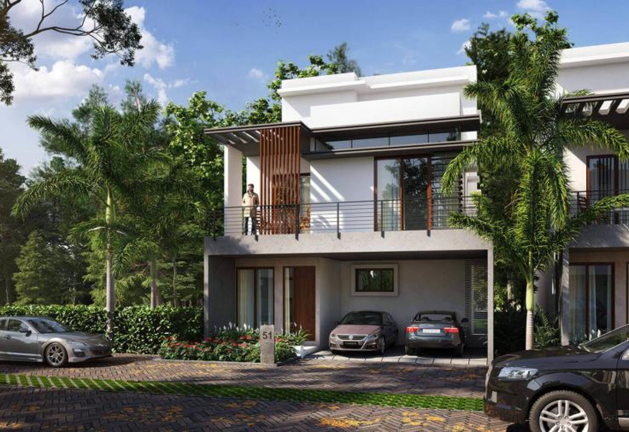 Front View-Mana-DainTree-Villas-Sarjapur road Banglore