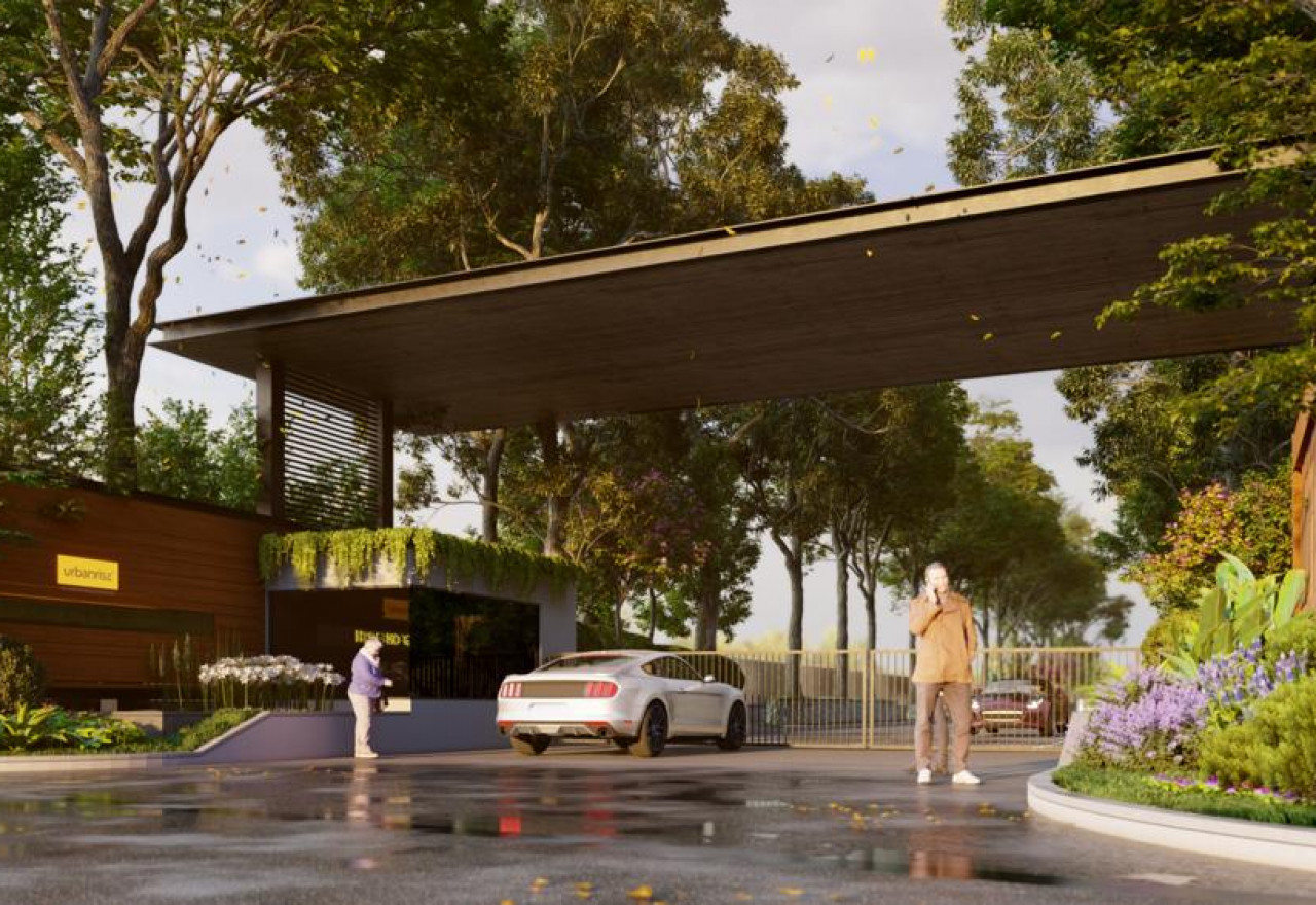 Entrance-Urbanrise-Paradise-on-Earth-Villas off Kanakapura road Bangalore