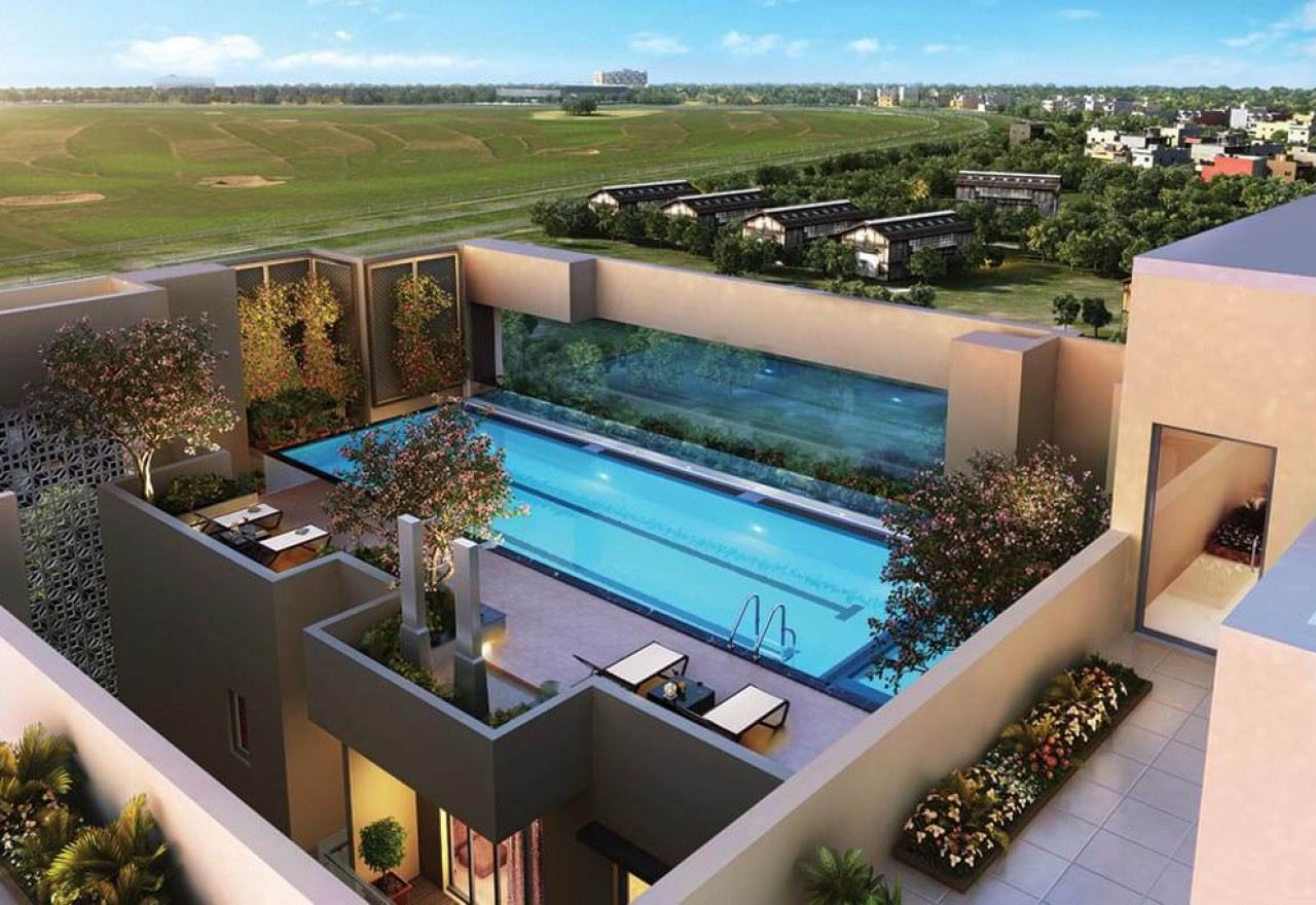 Pool View-Purva-Somerset-House-Guindy Chennai