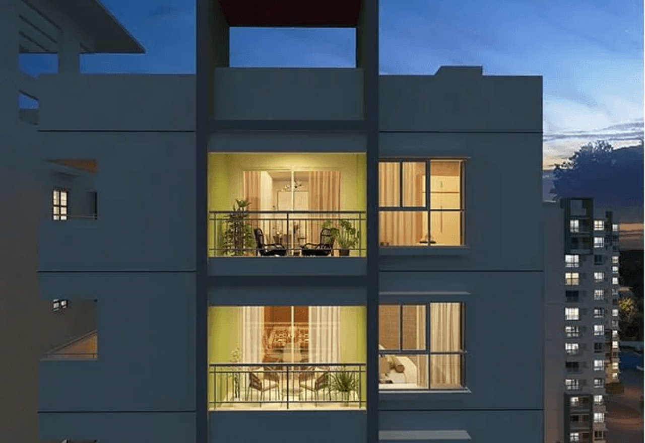 Balcony View Ramky-One-Galaxia-Nallagandla, Hyderabad