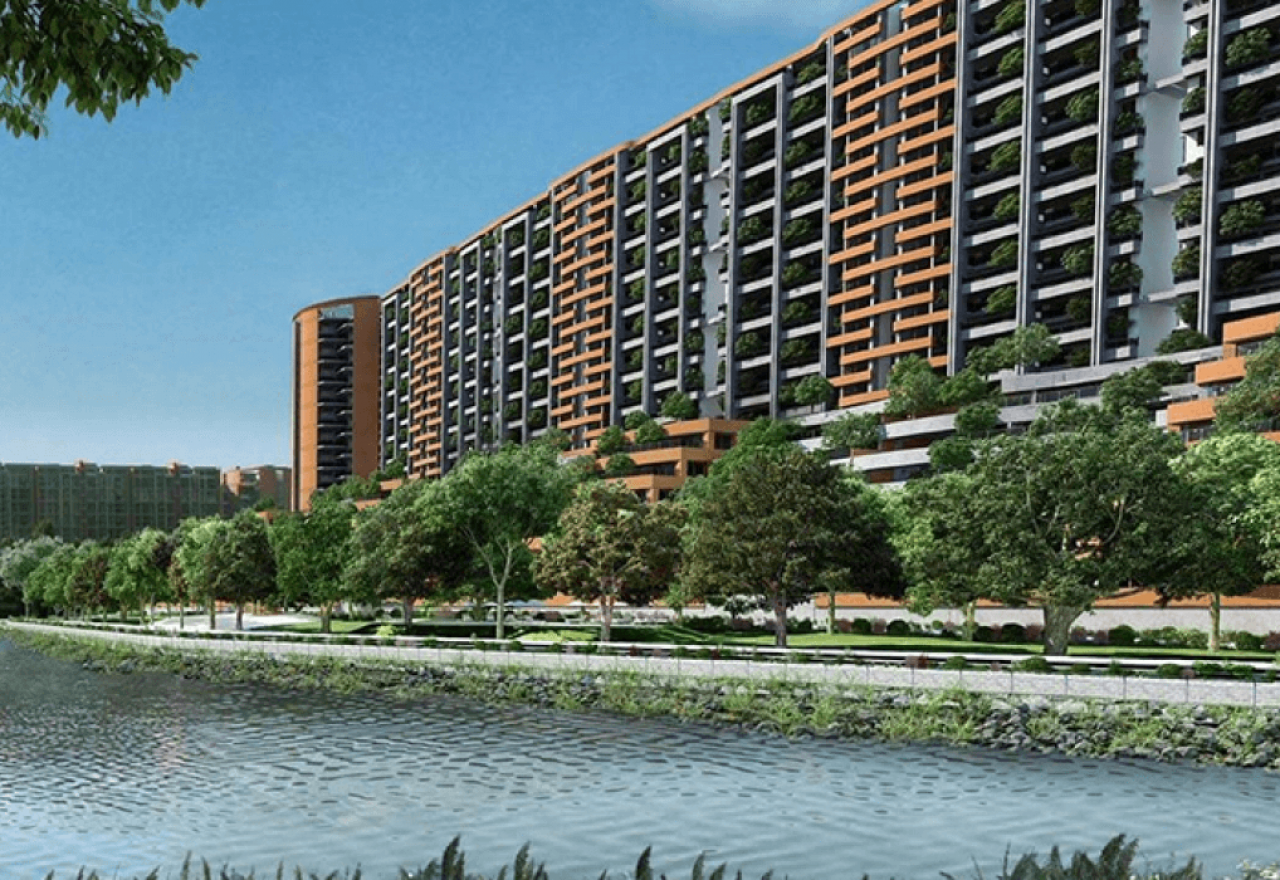 Full  view-Total Environment Down by the Water-Jakkur-Bangalore