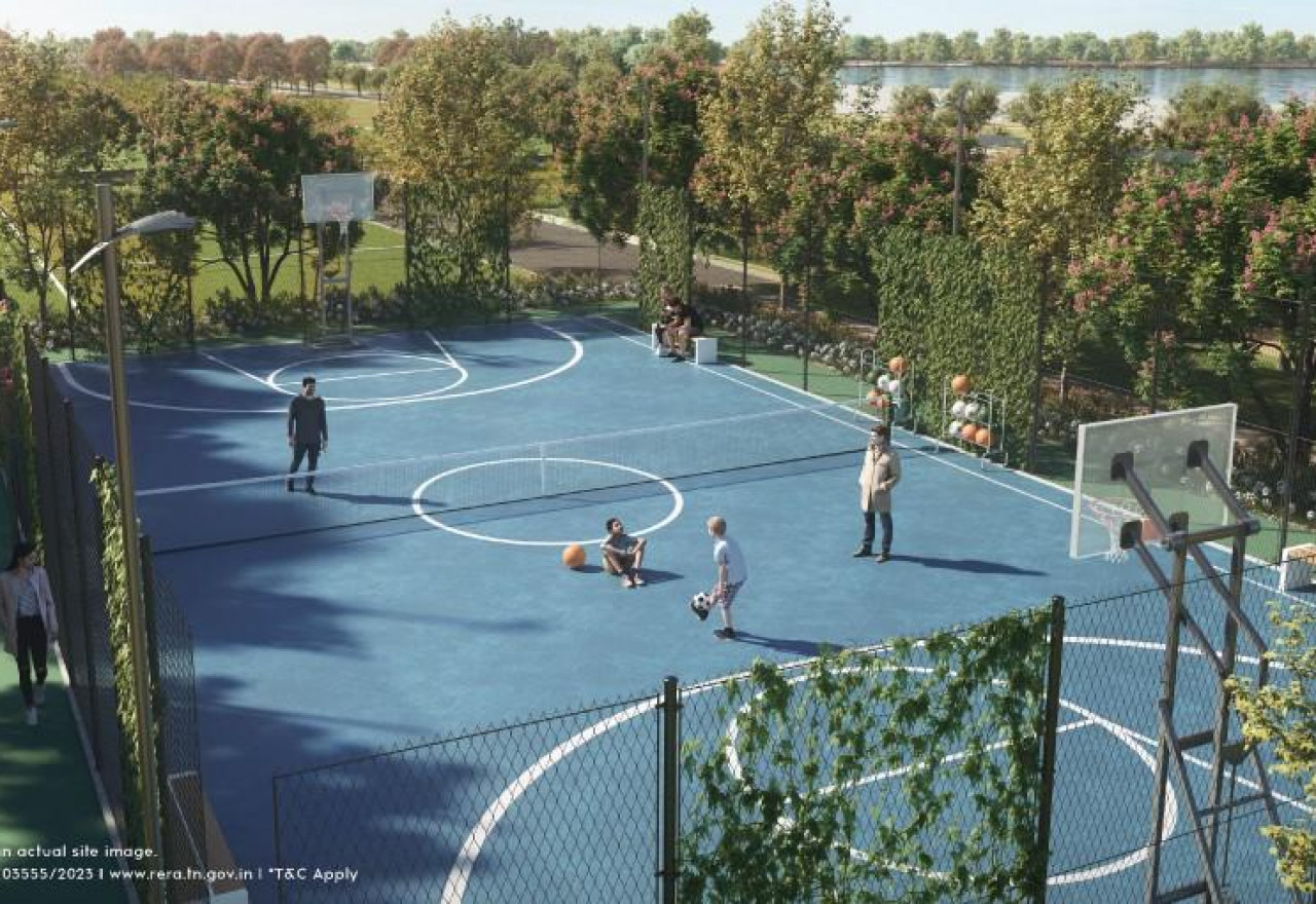Basket Ball TVS-Emerald-Lake-Shore-Plots Kelambakkam Chennai