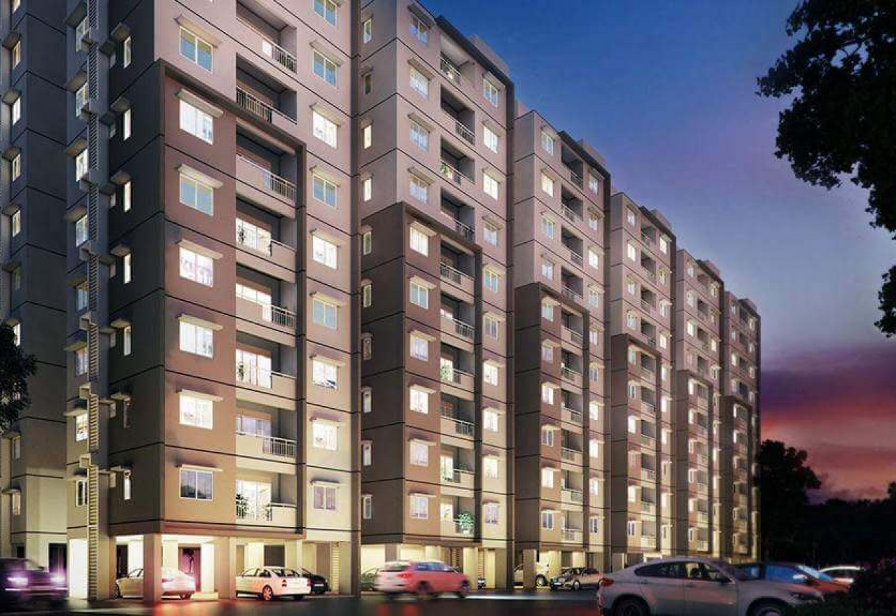 Front View-The-Pearl-at-Provident-Kenworth- Rajendra Nagar, Hyderabad