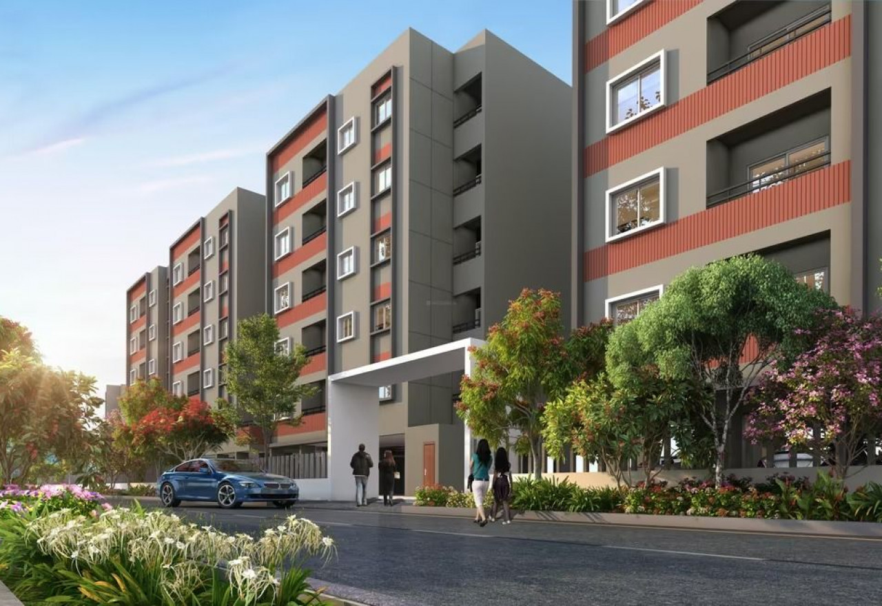 Side View Udyana At TVS Emerald Aaranya Medavakkam, Chennai South