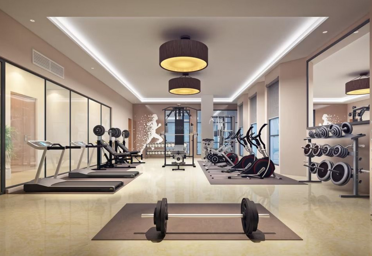 Gym Area Udyana At TVS Emerald Aaranya Medavakkam, Chennai South